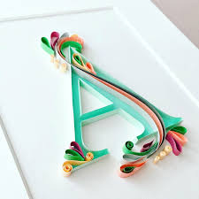 Letter quilling m templates printable. Trend Report Contemporary Paper Quilling Craft Industry Alliance