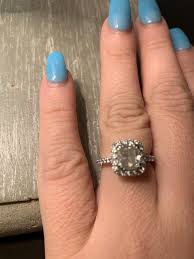 This blend of popular styles makes for a bold, beautiful ring. Special Offer 2 Carat Cushion Cut Diamond Ring On Hand Up To 75 Off