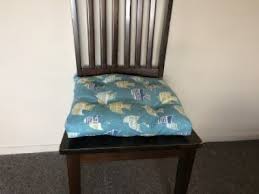 If you have a folding chair that you love, but it's unfortunately not comfortable, why not customize a seat cushion for it? Diy Chair Pad With Tie Chair Cushion Tutorial Youtube