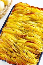 Crispy Leaf Potatoes Recipe Crispy Leaf Potatoes The Best Roasted Potatoes You Ll Ever Make Crazy Delicio Healthy Recipes Supper Recipes Best Potato Recipes