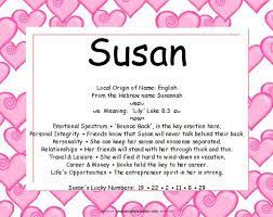 Http Www Angiescreation Com 2015 01 Susan Name Meaning Html Names With Meaning Meaning Of Your Name Coping Skills