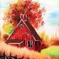 Paint Nite: Red Autumn Barn