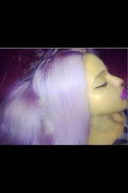 The darkest and the brightest purples set off the depth and richness of dark brown and black hair, while pastel purple (like a lavender hue) can serve as an exquisite accent for cool toned blondes. Purple And White Hair Beautylish