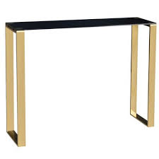 Dramatic Narrow Console Table 10inches Deep Narrow Console Table Glass Console Table Contemporary Console Table