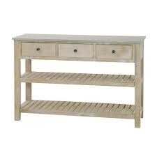 Console 2 Etageres 3 Tiroirs Paulownia Console Cuisine Console Tiroir