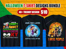 Download Halloween T Shirt Design Bundle Halloween T Shirt Design Bundle