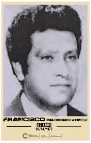 FRANCISCO GREGORIO PONCE, CHASAMPI (#) “NEGRO ROLANDO” “GRE” Nació el 16 de  septiembre de 1938, en San Fernando del Valle de Catamarca. Gre, culminó  sus estudios secundarios en la Escuela de Comercio “