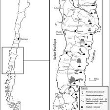 Cataloging, conservation, and digitization made possible in part by the national endowment for the humanities: Carte 1 Le Territoire Mapuche Ancestral Au Chili Situation Download Scientific Diagram