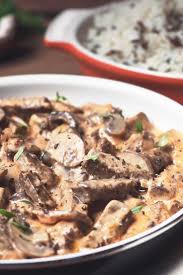 Quorn Meatless Beef Mushroom Stroganoff Recipe Quorn Recipes Quorn Beef Mushroom Stroganoff