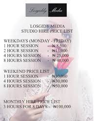 Photography Studio Space For Rent In Lagos Losgiddy Media