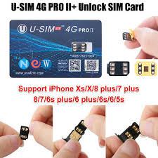 Instant iphone unlock sim working on ios 12.2get yours at. Perfect U Sim 4g Pro Ii Unlock Sim Card For Iphone Xs X 8 7 6s Plus Ios 12 2 13 2 79 Picclick