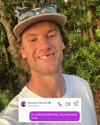 It's not National Selfie Day without a hockey smile.