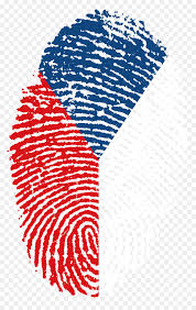 This was nearly equal to the flag of poland, so a blue triangle was. Czech Republic Flag Fingerprint Free Photo Czech Flag Transparent Png Png Download Vhv