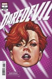 Daredevil #7 Mark Brooks Headshot Var Marvel Comic Book 2024