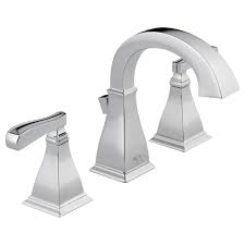 Two Handle Widespread Bathroom Faucet 35718 Dst Delta Faucet Bathroom Faucets Chrome Bathroom Faucets Bathroom Faucets Brushed Nickel