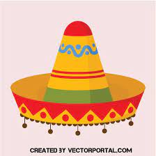 Mexican Hat Vector Clip Art Mexican Hat Mexican Drawings Clip Art