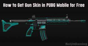 How To Get Gun Skin In Pubg Mobile For Free Baljit Gaming