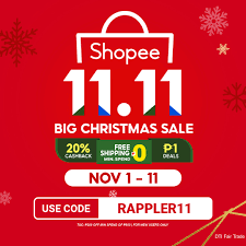 Don't miss out on shopee 11.11 big sale promotions! Christmas In Our Carts Making The Most Of Shopee S 11 11 Big Christmas Sale