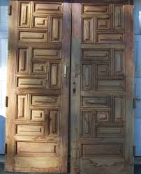 Antique Wood Doors Classic Mediterranean Door Brown Sienna Architectural Salvage Doors Hand Carved Door Entrance Wood Door Entrance Door Design Wood Balusters