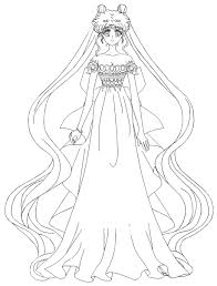 Sailor Moon Crystal Princess Serenity By Misslily1990 On Deviantart Sailor Moon Coloring Pages Sailor Moon Wallpaper Sailor Moon Crystal