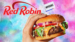 The Vegan Impossible Burger Now At 570 Red Robin Locations Livekindly
