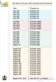 Check spelling or type a new query. Disregard The Batch C Test Schedule Circulating It Is Fake Says Npower