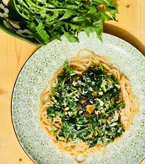 Fruhlingspasta Spaghetti Al Lowenzahn Lowenzahn Essen Pasta Rezepte