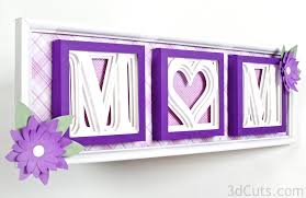 Download Alphabet Shadow Box Display 3dcuts Com