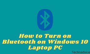 Mar 08, 2021 · delete a device from your bluetooth list. How To Turn On Bluetooth On Windows 10 Laptop Pc 2021 Technadvice