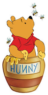 Pooh bear eating honey is done! Winnie The Pooh Honey Pot Drawing Novocom Top