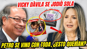 ESCANDALOSO, Vicky Dávila "propone eliminar salario mínimo, horas extra y  seguridad social" y Petro SE PRENDIÓ y LES DIÓ CON TODA