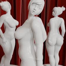 OBJ file Mei nude・3D printer model to download・Cults