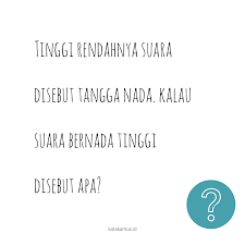 Sampai sini sudah paham bukan dengan tinggi rendahnya nada suara bergantung pada frekuensi. Tebakan Tinggi Rendahnya Suara Disebut Tangga Nada Kalau Suara Bernada Tinggi Disebut Apa Referensi Informasi Arti Makna Dan Kosakata Katakamus Id
