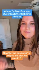 When a PreSales Academy student nails their last demo roleplay…🤩🤩🤩 Here  at PSA, our students are put theough real tech sales scenarios and need to  nail their roleplays to graduate the program and ...