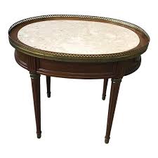 Sundale outdoor small patio side table with storage, 20 inch patio rattan side table, wicker accent tables end table with lid, steel frame, lightweight, brown 4.1 out of 5 stars 52 $85.99 $ 85. French Style Italian Marble Top Round Side Table In 2021 Marble Top Marble Table Top How To Antique Wood