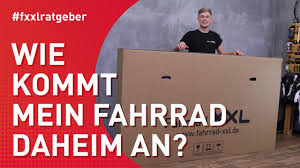 So Kommt Dein Fahrrad Bei Dir Zuhause An Online Versand Mit Fahrrad Xxl Youtube
