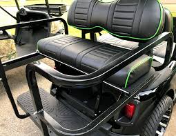 Golf Cart Rear Seat Get A Kit Turn Your Cart Into A 4 Seat Golf Cart In 2020 Golf Carts Rear Seat Golf Cart Seat Covers