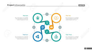 four options process chart slide template business data option