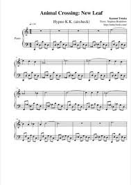 Hypno K K Aircheck By Animal Crossing New Leaf Piano Sheet Music Sheetdownload Sheet Music Piano Sheet Music Piano Sheet Music Free