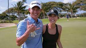 Last week, he played in maui, finishing tied for seventh in the sentry tournament of champions, on the island where his grandparents were born and once owned a restaurant. Collin Morikawa Plays A Hole With Girlfriend Katherine Zhu At Sony Open