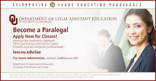 Maybe you would like to learn more about one of these? The University Of Oklahoma Law Center Legal Assistant Education å¸–å­ Facebook