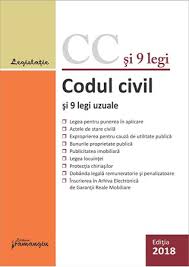Gabriel boroi) aplicarea în timp a legii civile simulaţia contractul de întreţinere limitele juridice ale dreptului de proprietate privată prescripţia extinctivă instituţia căsătoriei înscrierea în cartea funciară partajul dreptul de superficie. Codul Civil Si 9 Legi Uzuale Actualizat 29 Ianuarie 2018 Editura Hamangiu