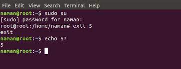 Exit Command In Linux With Examples Geeksforgeeks