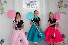 50 S Kid S Clothing Poodle Skirts Skirts For Kids 50s Outfits Kids Fashion