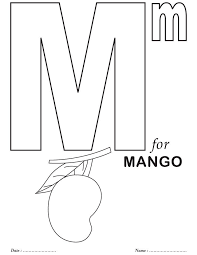 Letter m is also can be used for words: Printables Alphabet M Coloring Sheets Kindergarten Coloring Pages Alphabet Coloring Alphabet Coloring Pages