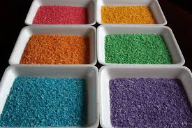 Rainbow Rice How To Dye Rice For Sensory Play In 3 Easy Steps Happy Hooligans Rainbow Rice Activities For Kids Colored Rice