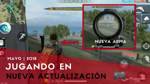 Novedades en la actualización de free fire. Jugando La Nueva Actualizacion De Free Fire Mayo 2018 Youtube