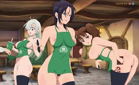 Rule34 - If it exists, there is porn of it  mandio art, diane (nanatsu no  taizai), elizabeth liones, merlin (nanatsu no taizai)  4619744