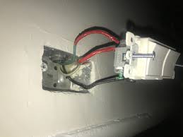 Three wires are connected to the switch. Light Switch With 2 Black Wires And One Red Home Improvement Stack Exchange