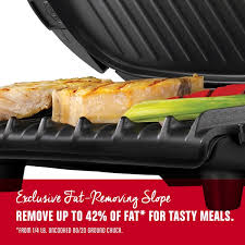 5 Serving Removable Plate Panini Grill Red